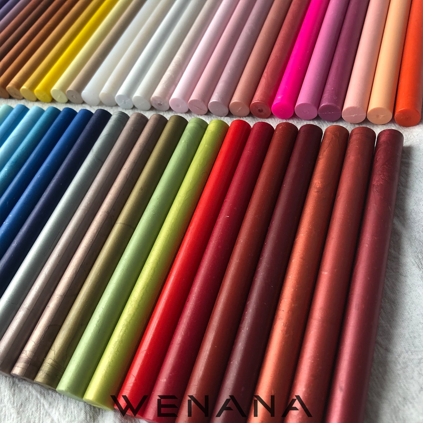 Wax Seal Sticks, Premium 57 Colors Sealing Wax Sticks