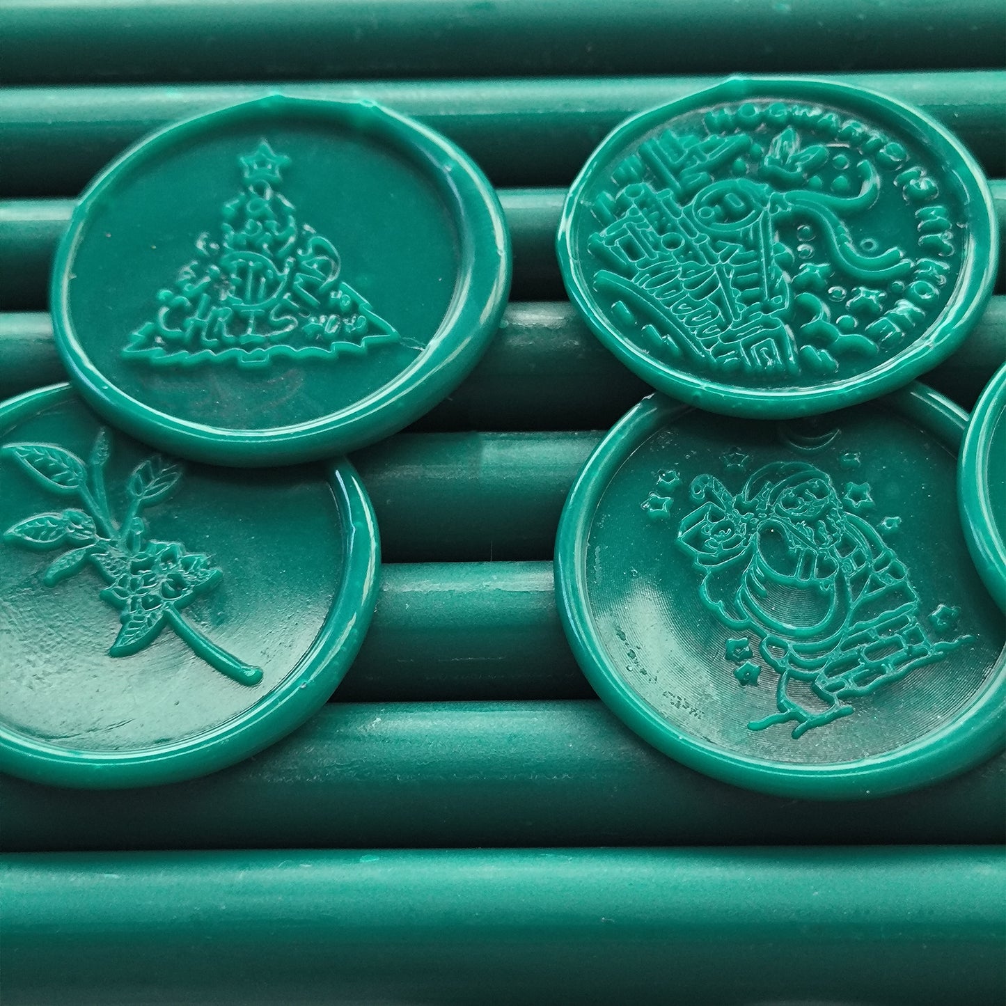 Dark Green Sealing Wax Sticks