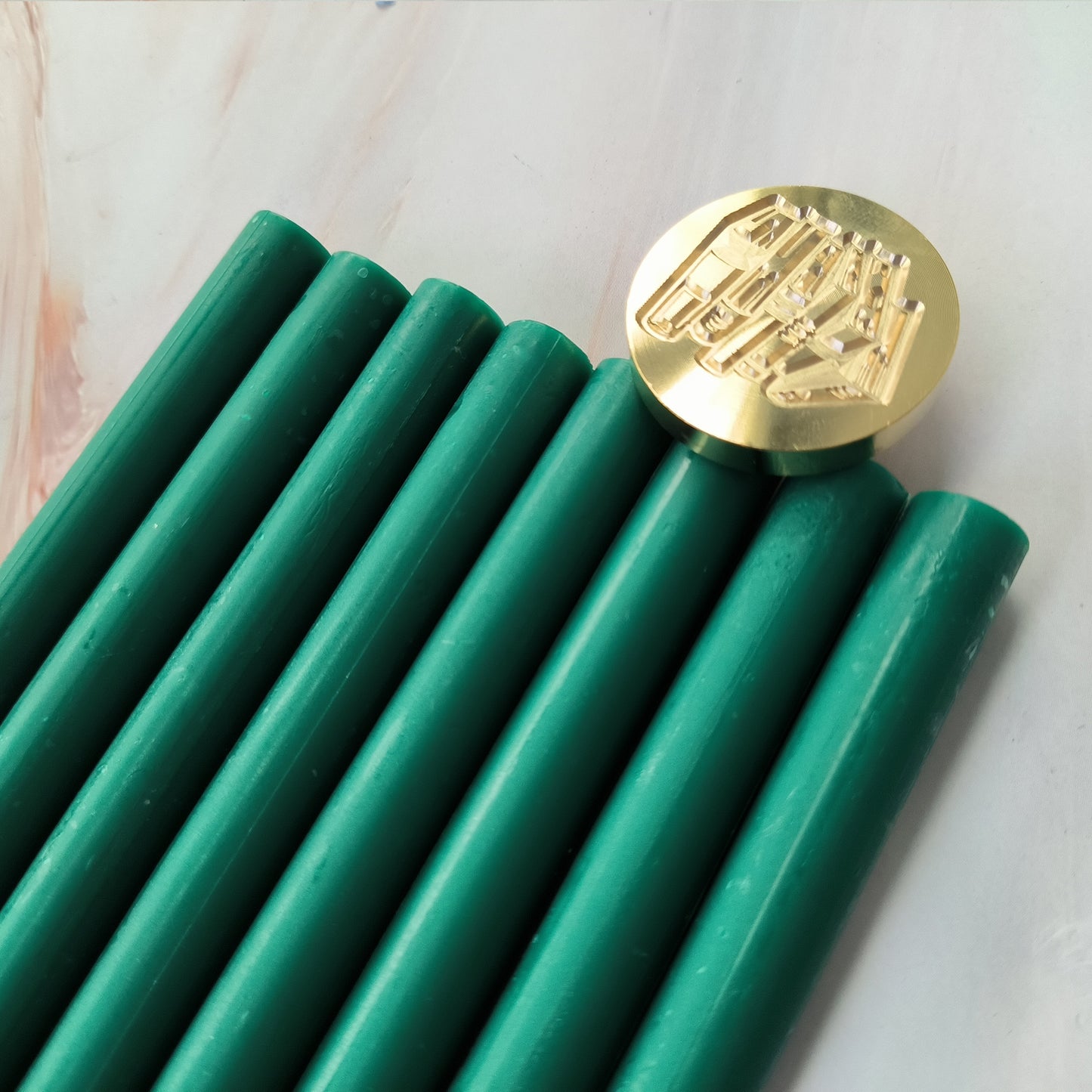 Dark Green Sealing Wax Sticks