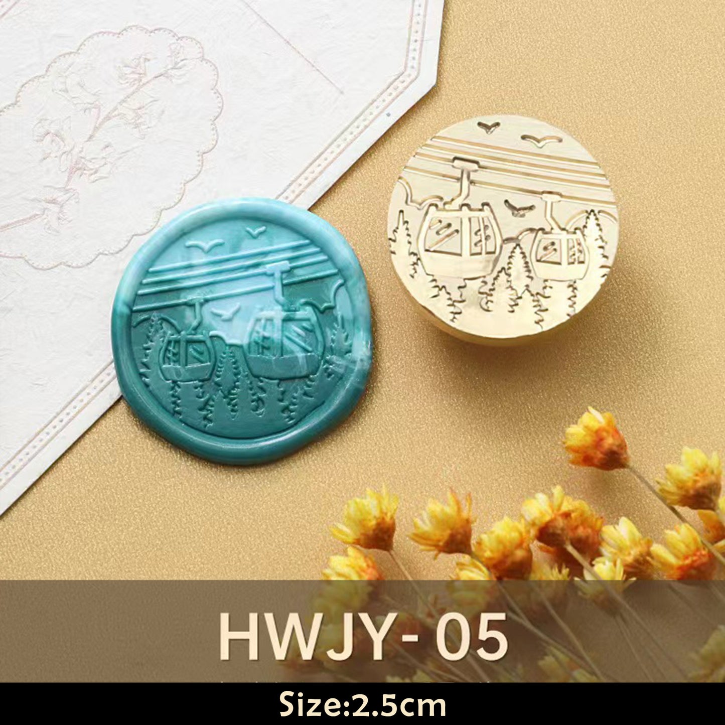 A corner of spring Wax Seal Stamps