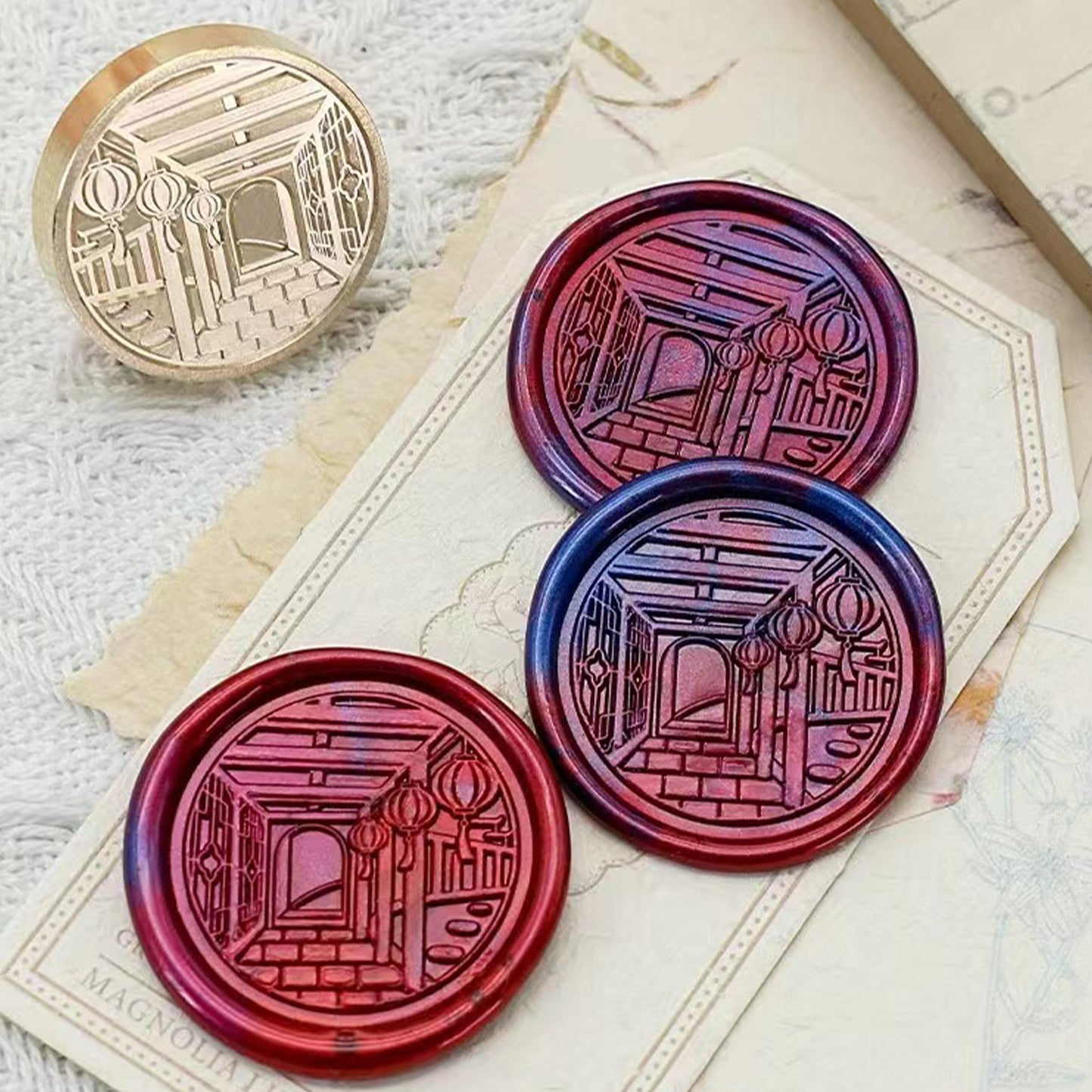 A corner of spring Wax Seal Stamps