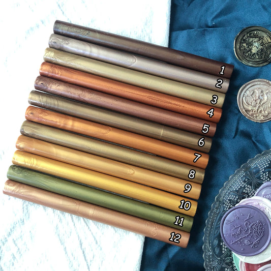 Golden Sealing Wax Sticks