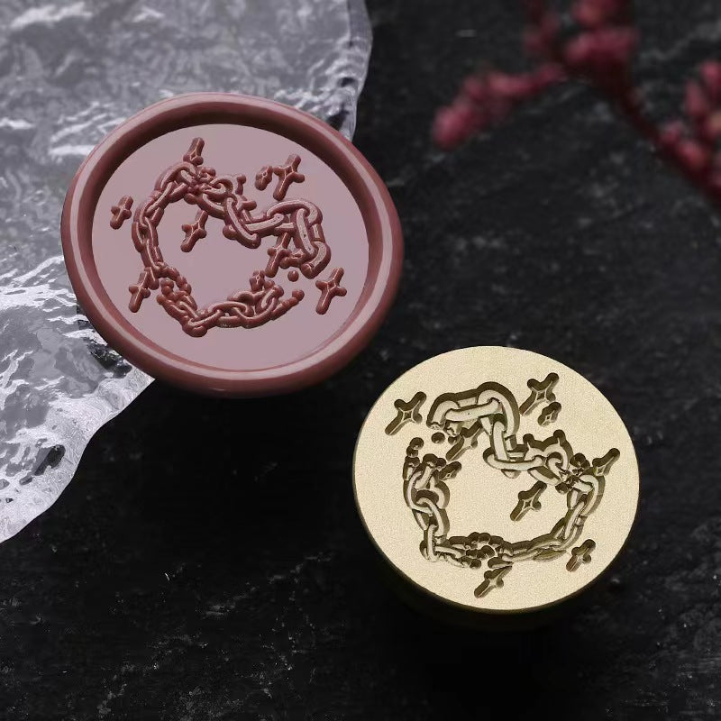 Broken Heart Chain Wax Seal Stamp