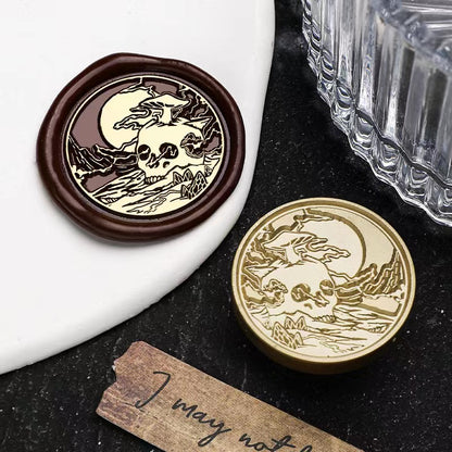 The Dark Land of Bones Wax Seal Stamp