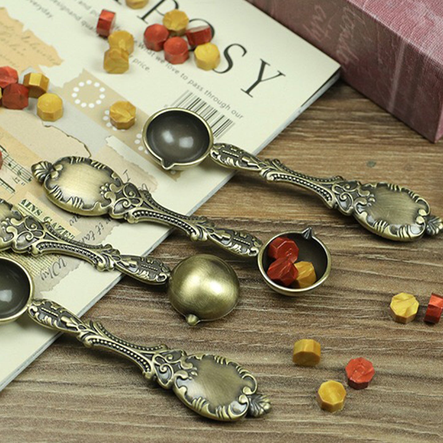 25 Styles Sealing Wax Spoon