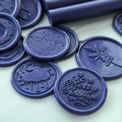 Starry Blue Wax Seal Sticks