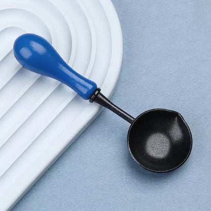 A non-stick wax spoon, Colorful Sealing Wax Spoon