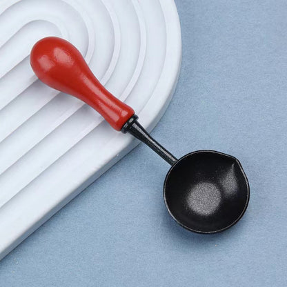 A non-stick wax spoon, Colorful Sealing Wax Spoon