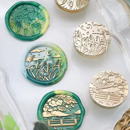 A corner of spring Wax Seal Stamps