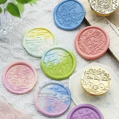 A corner of spring Wax Seal Stamps