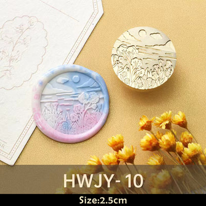 A corner of spring Wax Seal Stamps