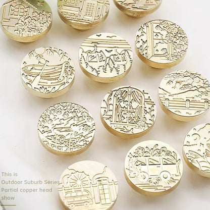 A corner of spring Wax Seal Stamps