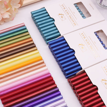 10*0.7cm Sealing Wax Sticks, 94 Colors Wax Seal Sticks