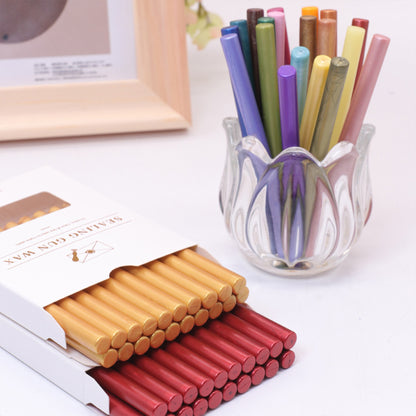 10*0.7cm Sealing Wax Sticks, 94 Colors Wax Seal Sticks